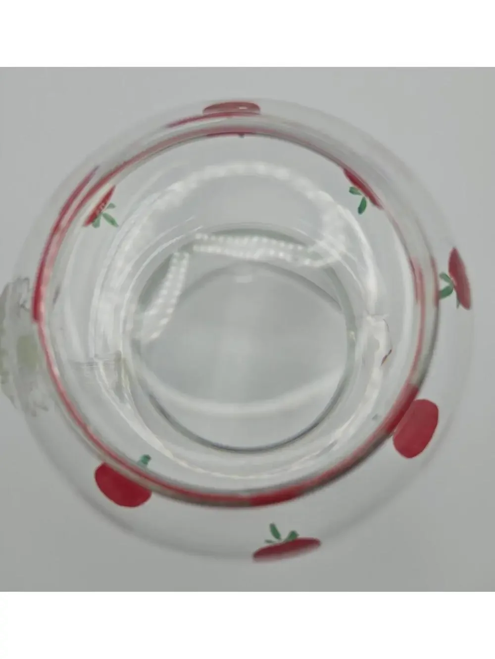 Vintage Aramis Ring Tomato Juice Pitcher made by the Dunbar Glass Company